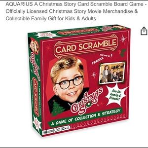 New Unopened A Christmas Story Card Scramble Game